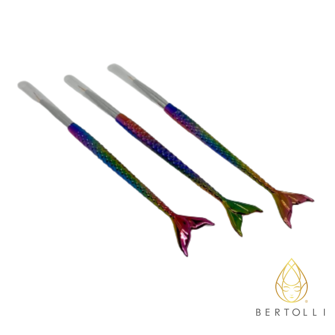 Set pincel cola de sirena (3 uds)