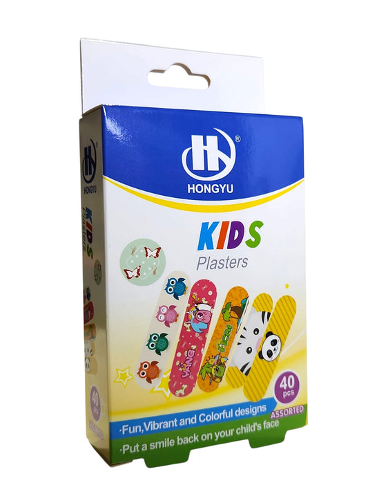 PARCHE CURITA PARA NIÑOS 40 PCS
