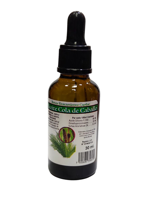 Aceite capilar cola de caballo