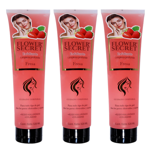 GEL EXFOLIANTE CORPORAL FRUTILLA 320G