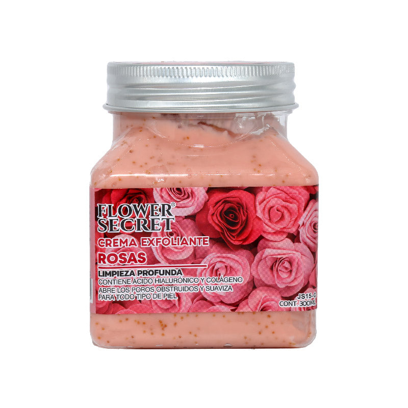 CREMA EXFOLIANTE DE ROSAS 300 ML