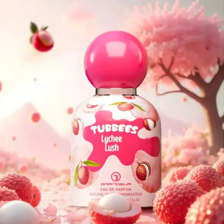El perfume Lychee Lush de Tubbees, 50 ml