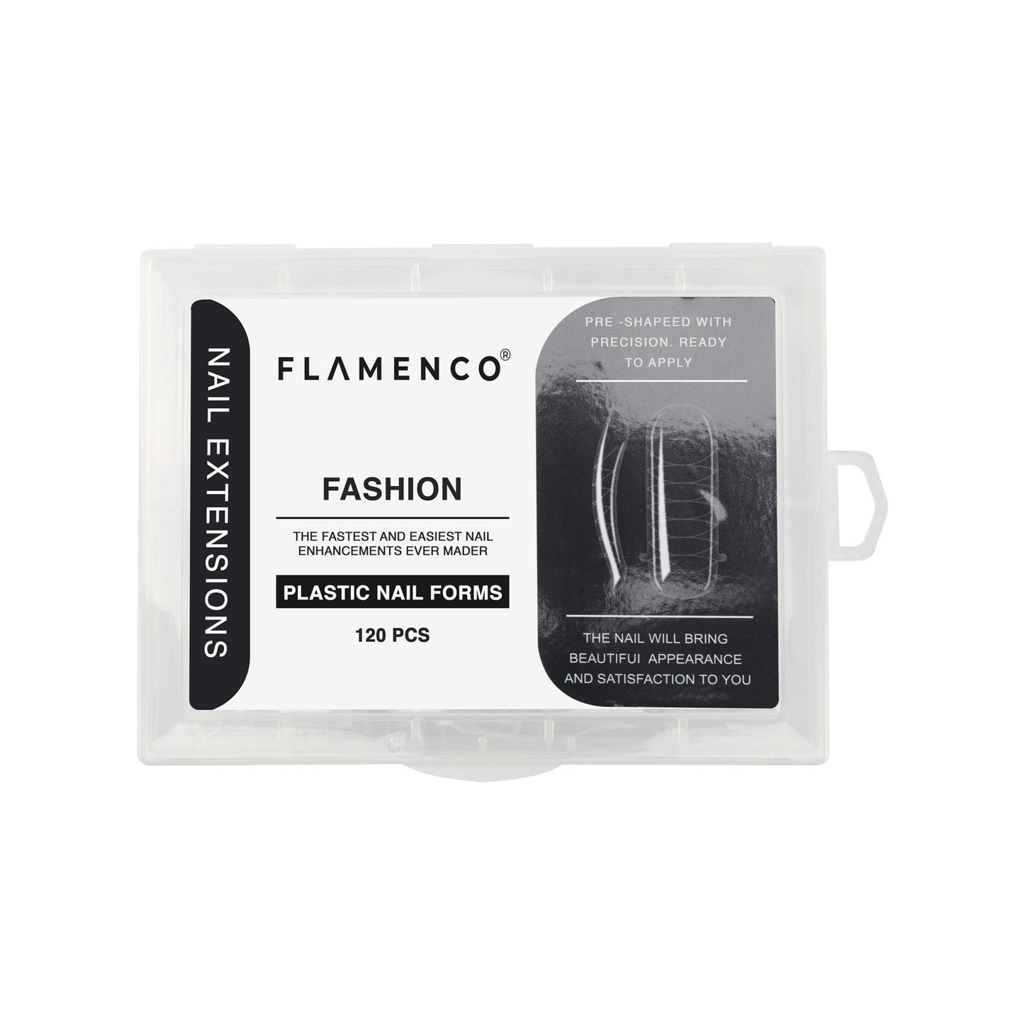 Tips para Uñas Extensiones en PLASTIC NAIL FORMS de FLAMENCO®