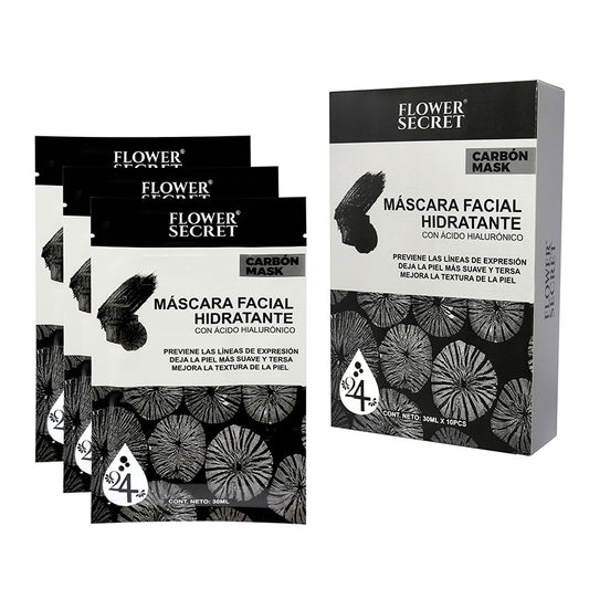 MASCARILLA FACIAL HIDRATANTE CARBON DE BAMBU