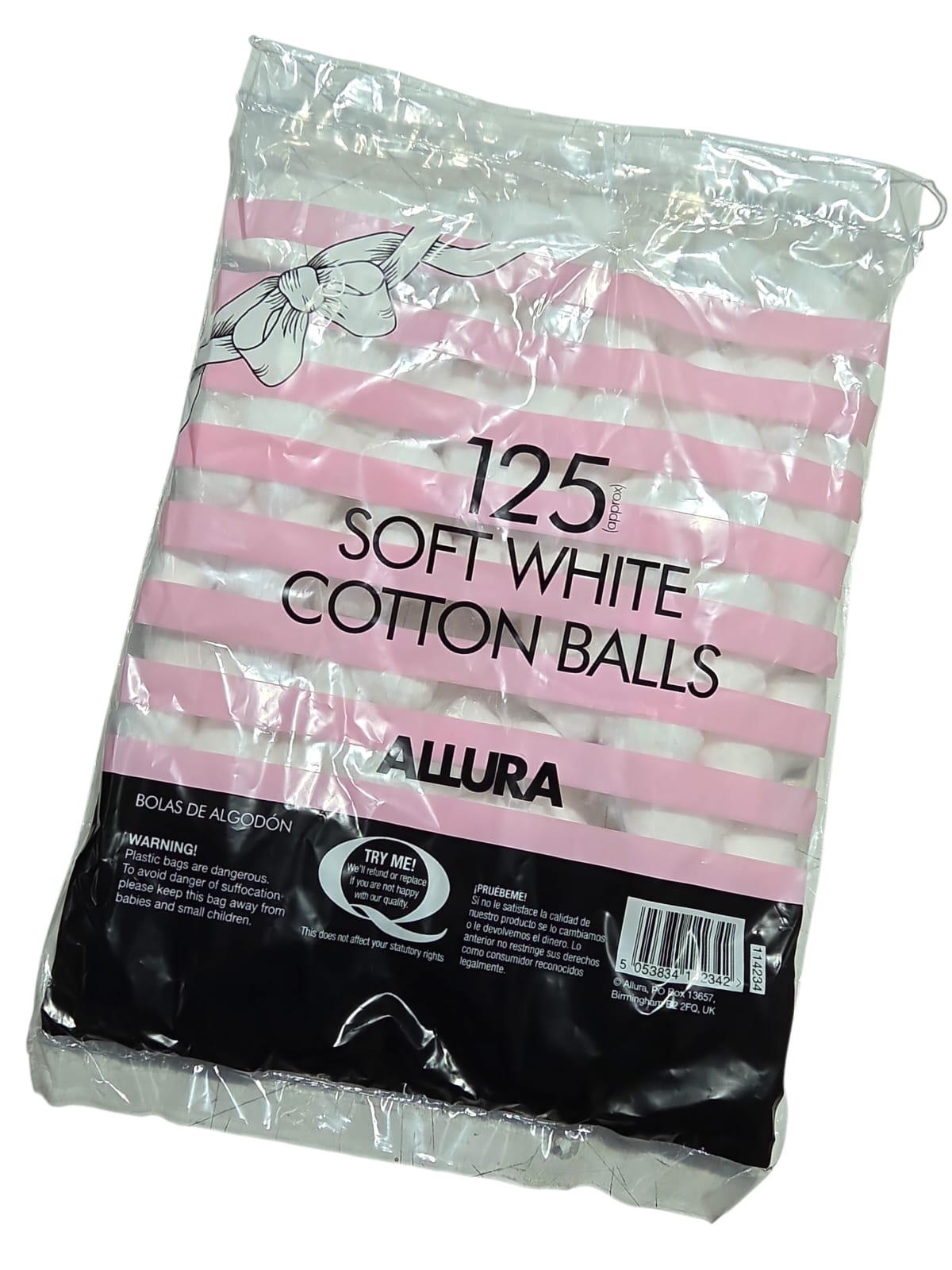 BOLAS DE ALGODON 125 UND