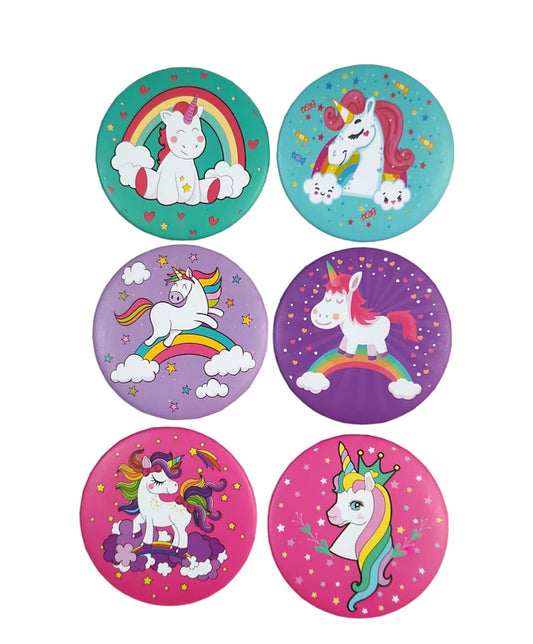 Espejo de cartera Unicornio