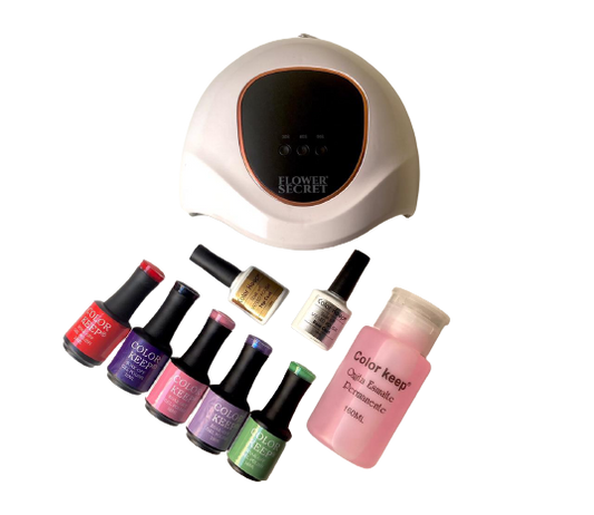 Súper pack 5 colores esmaltes permanentes 16ml