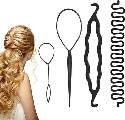 Set de pinzas para trenzar el cabello