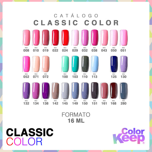 Pack 16ml "10 colores + Base y Top Coat 10ml"