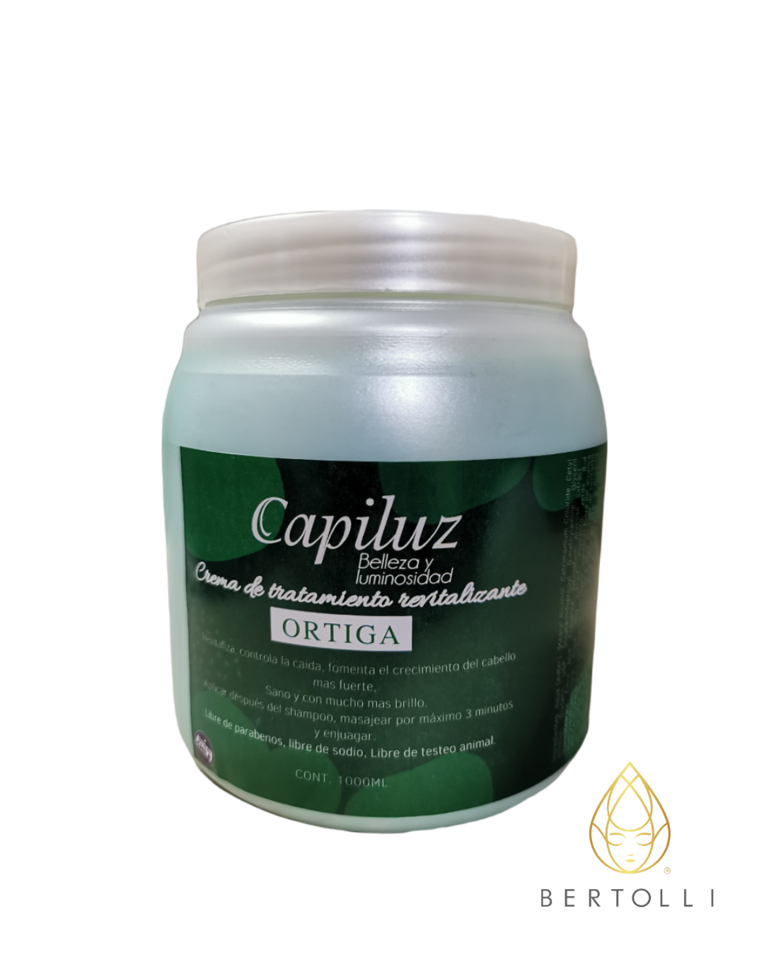 CREMA TRATAMIENTO CAPILUZ ORTIGA REVITALIZANTE 1000 ml.